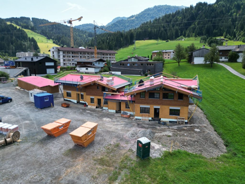 3 Wohnhäuser in Fieberbrunn Holzbau Foidl in Fieberbrunn Tirol